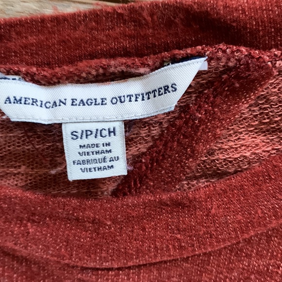 American Eagle sz S top open back euc - Picture 3 of 5
